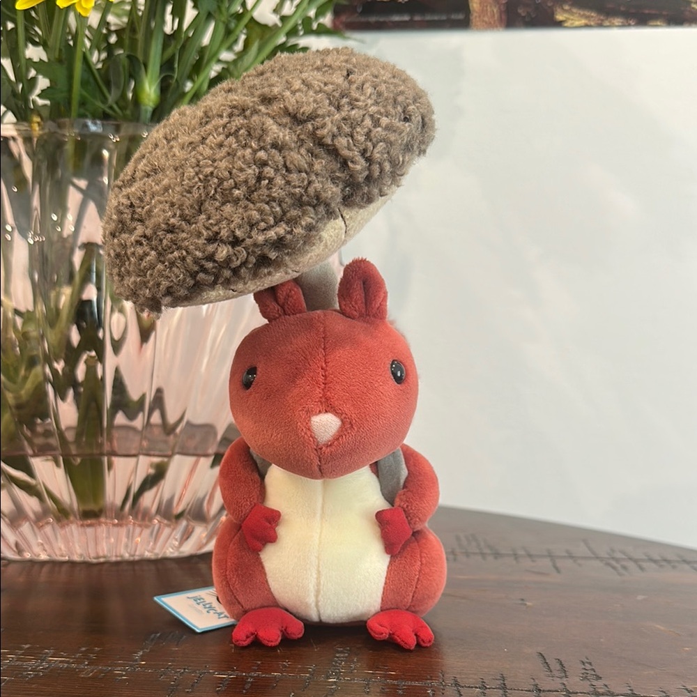 Jellycat Fungi Forager Squirrel *Discontinued*